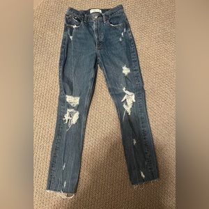 Abercrombie & Fitch - the mom high rise - size 25/0